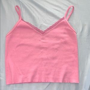 Brandy Melville Pink Nicolette Tank